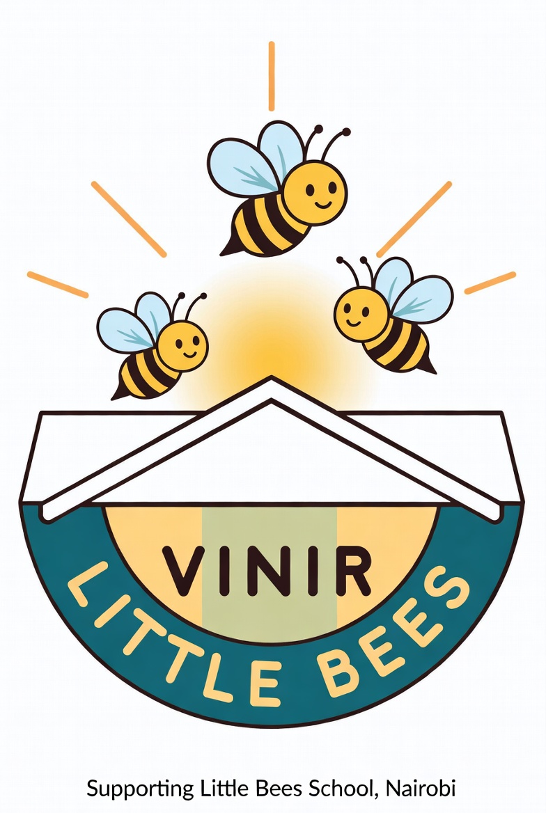 Crest with bees
